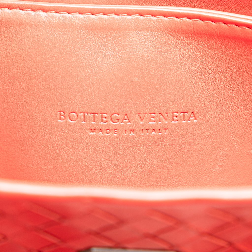 Bottega Veneta Small Nappa Intrecciato Roma Satchel - 5