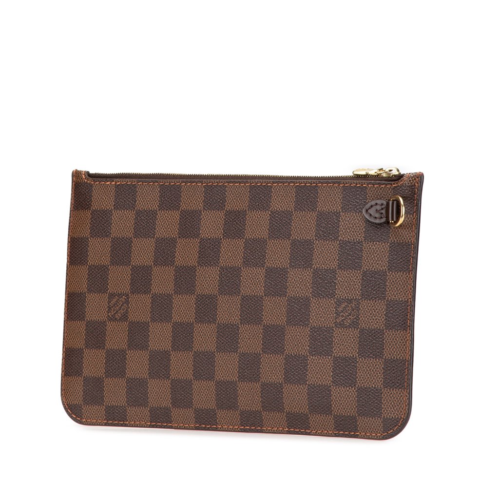 Louis Vuitton Damier Ebene Neverfull Pouch MM - 2