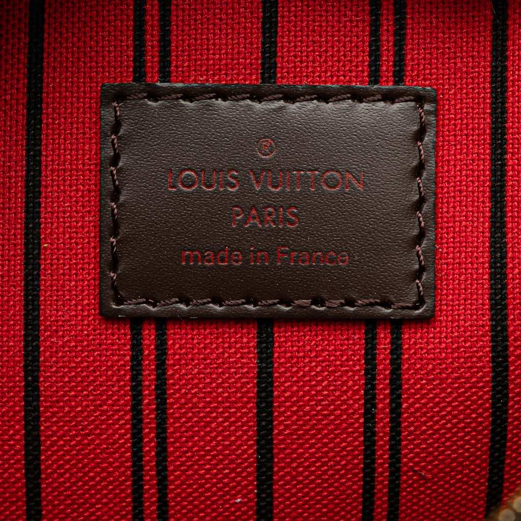 Louis Vuitton Damier Ebene Neverfull Pouch MM - 5
