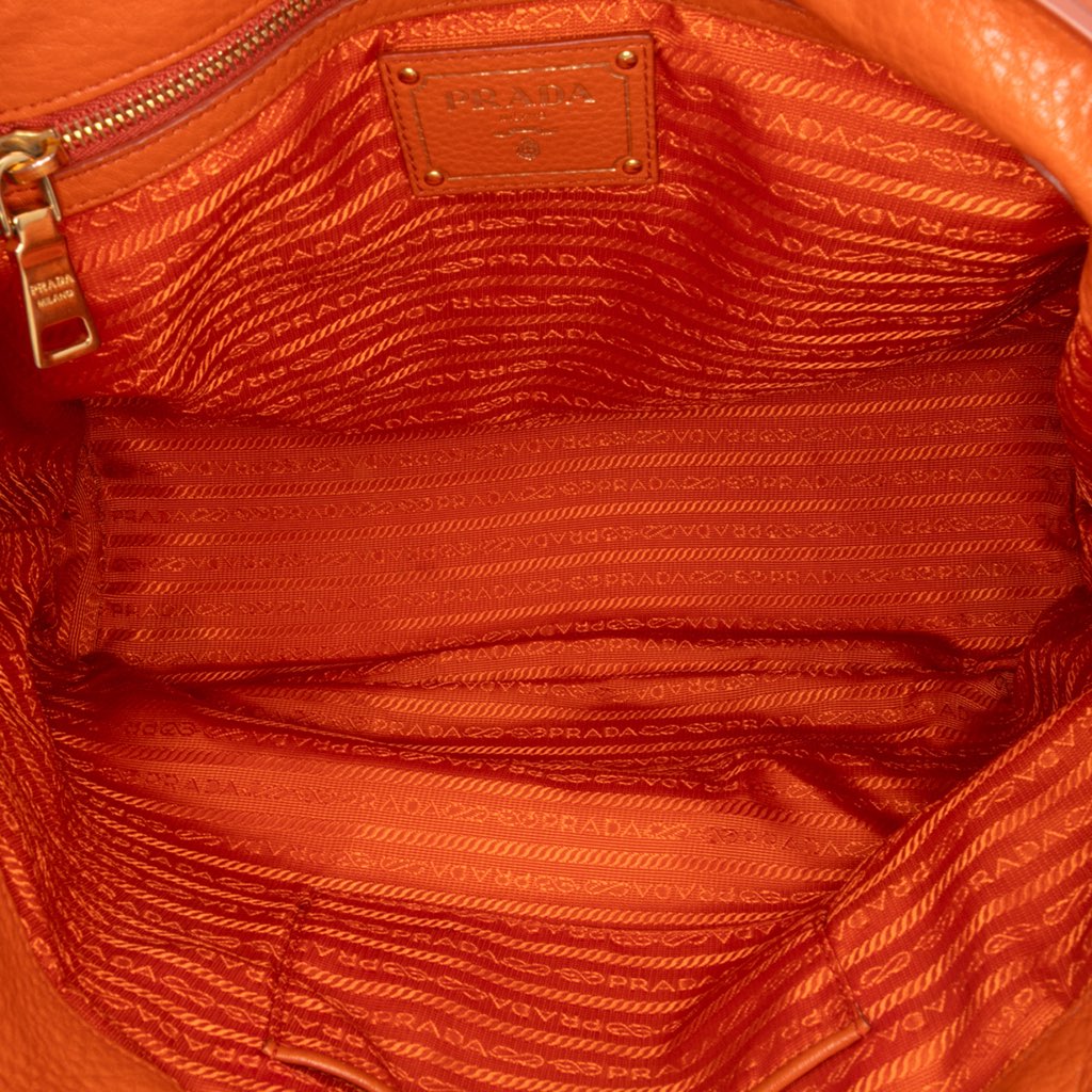 Prada Vitello Daino Open Convertible Tote - 4