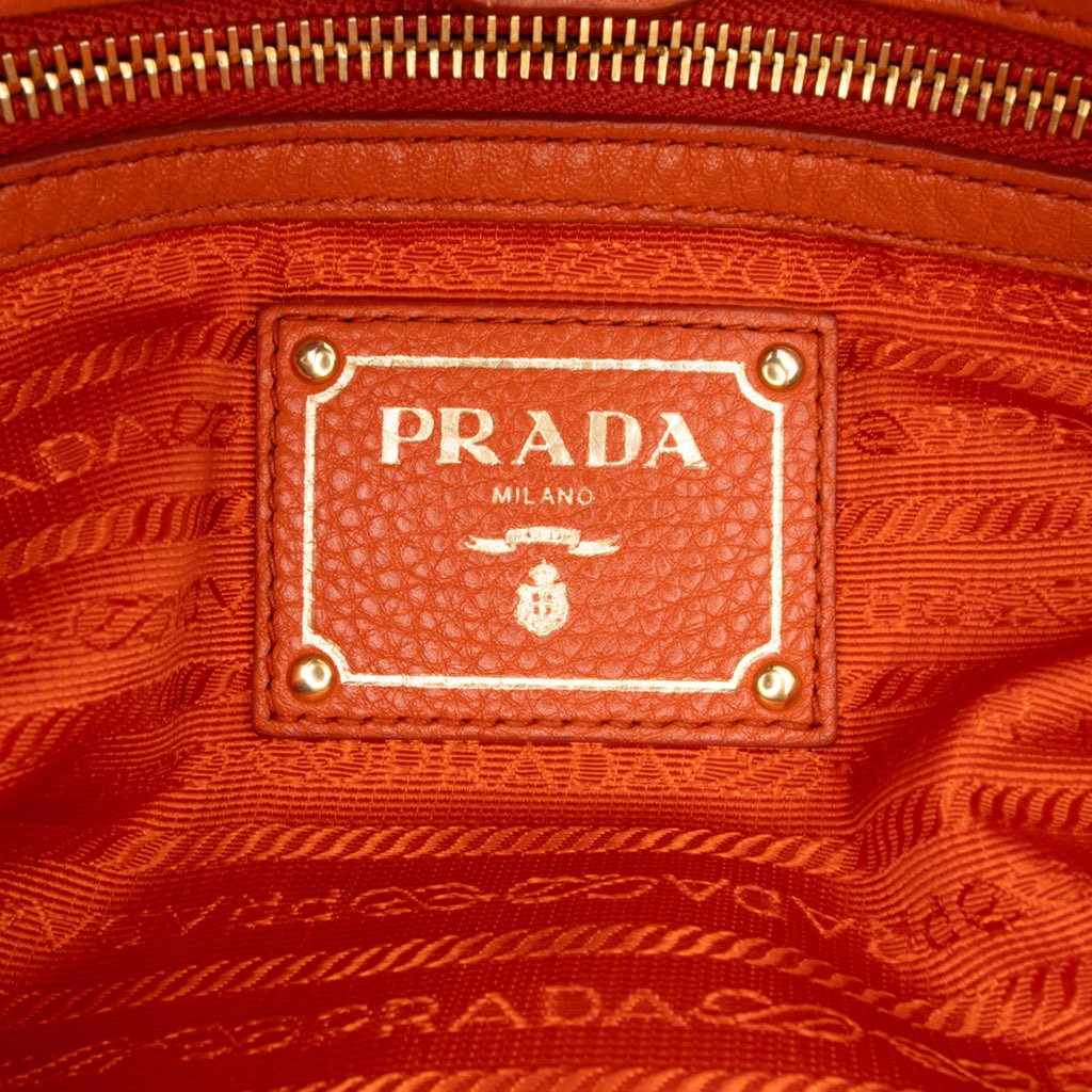 Prada Vitello Daino Open Convertible Tote - 5