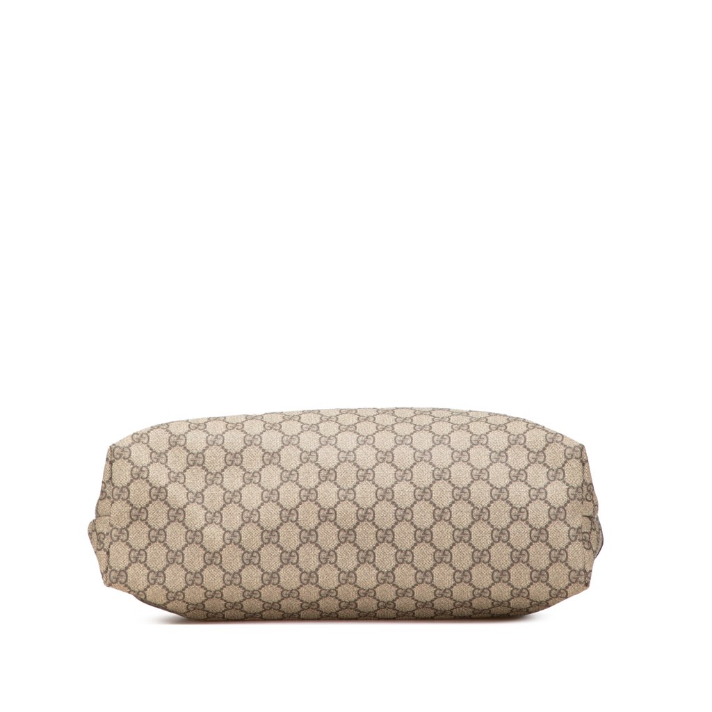 Gucci Medium GG Supreme Web Loop Tote - 3