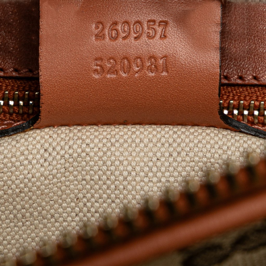 Gucci GG Canvas Heart Bit Satchel - Detail 1