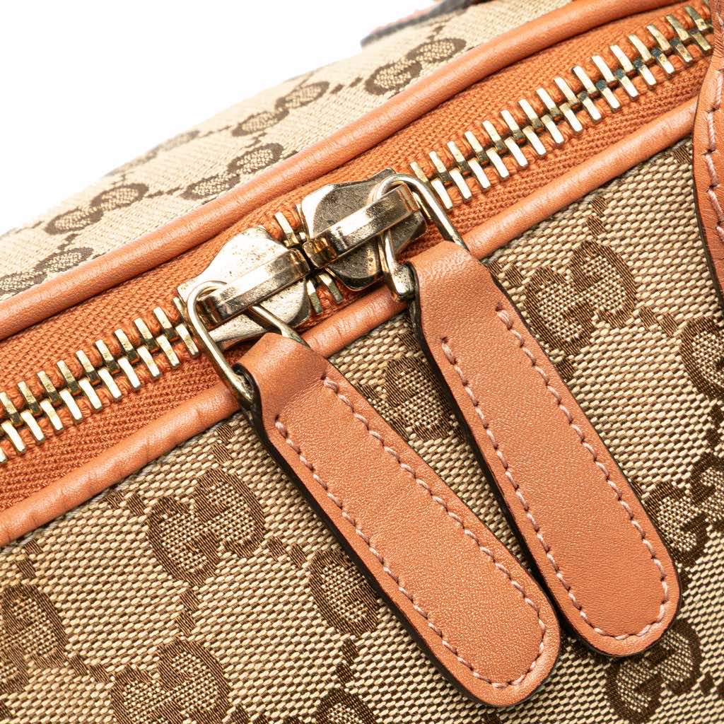 Gucci GG Canvas Heart Bit Satchel - Image 10