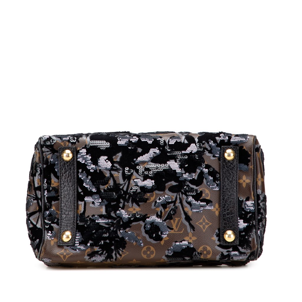 Louis Vuitton Monogram Fleur De Jais Sequins Speedy 30 - 3