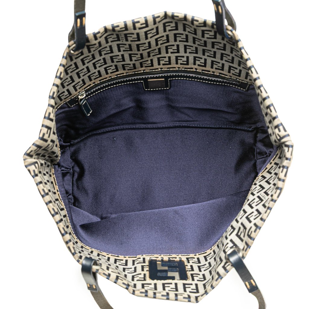 Fendi Zucchino Canvas Tote - 4