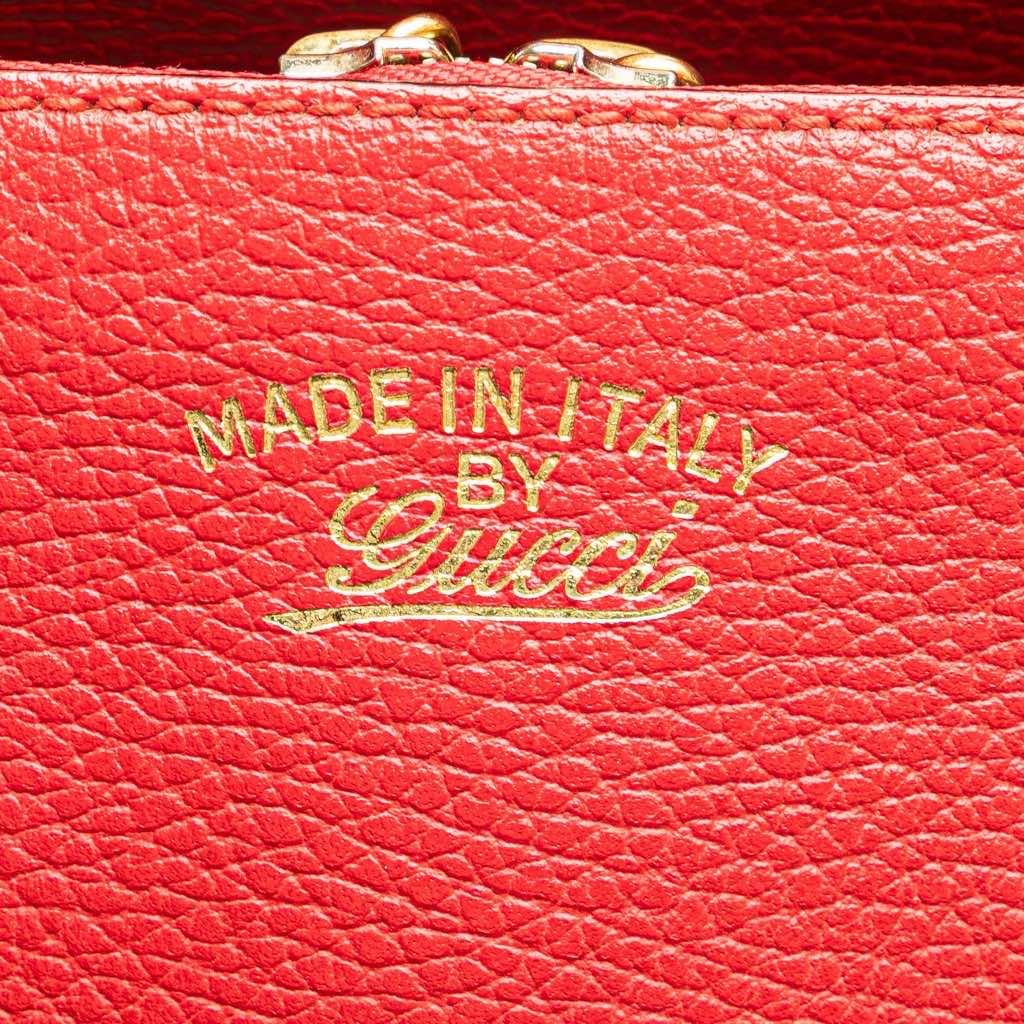 Gucci Calfskin Swing Top Handle Satchel - Detail 2