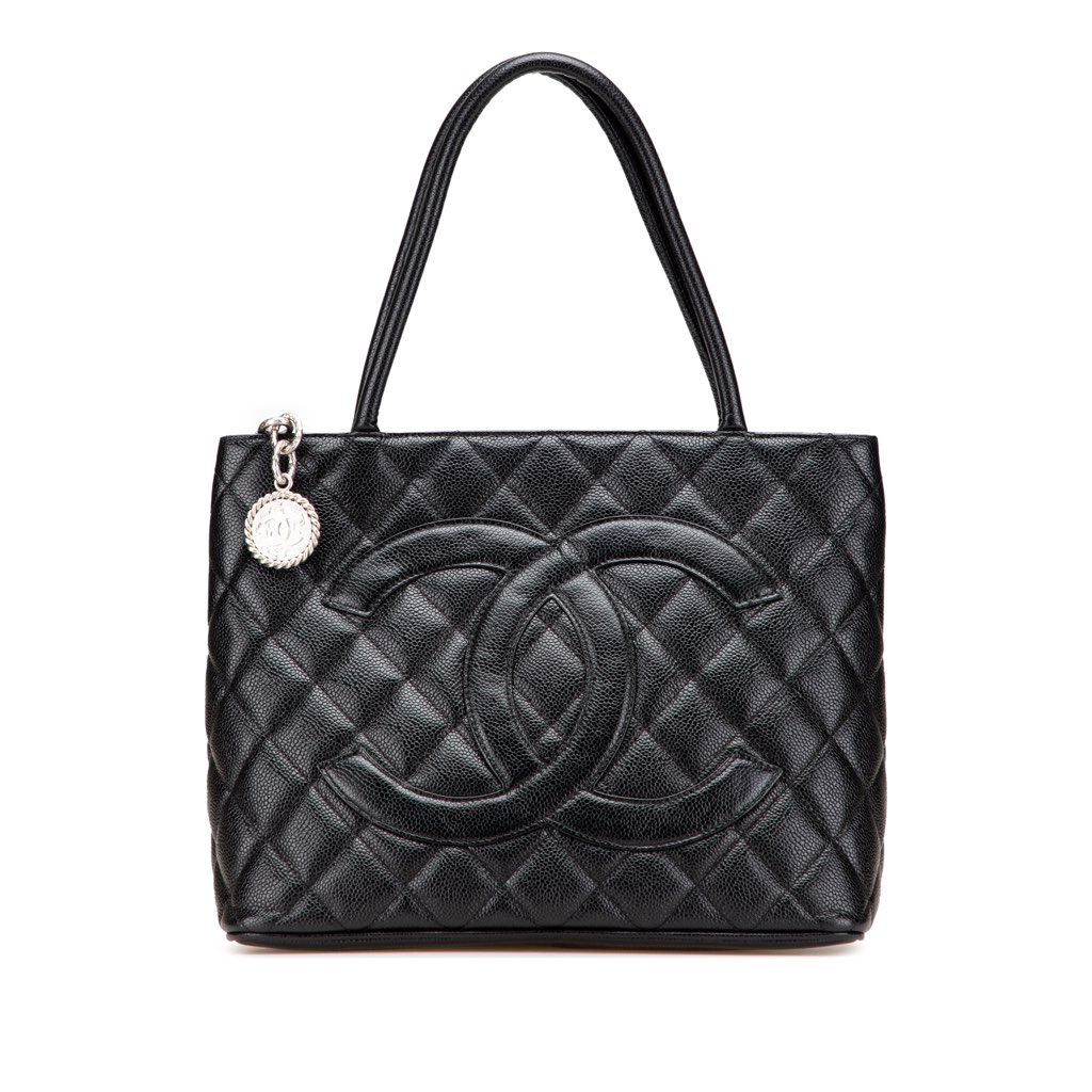 Chanel Caviar Medallion Tote