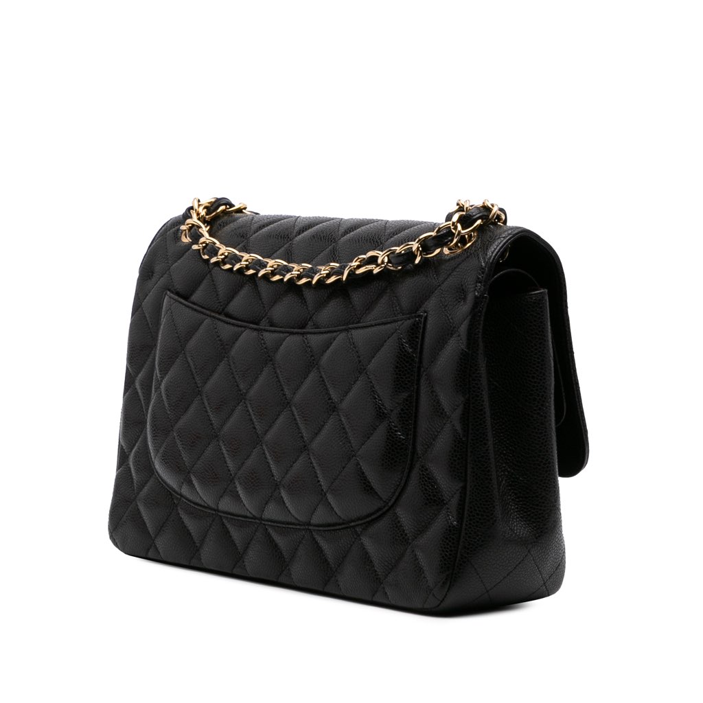 Chanel Jumbo Classic Caviar Double Flap - 2