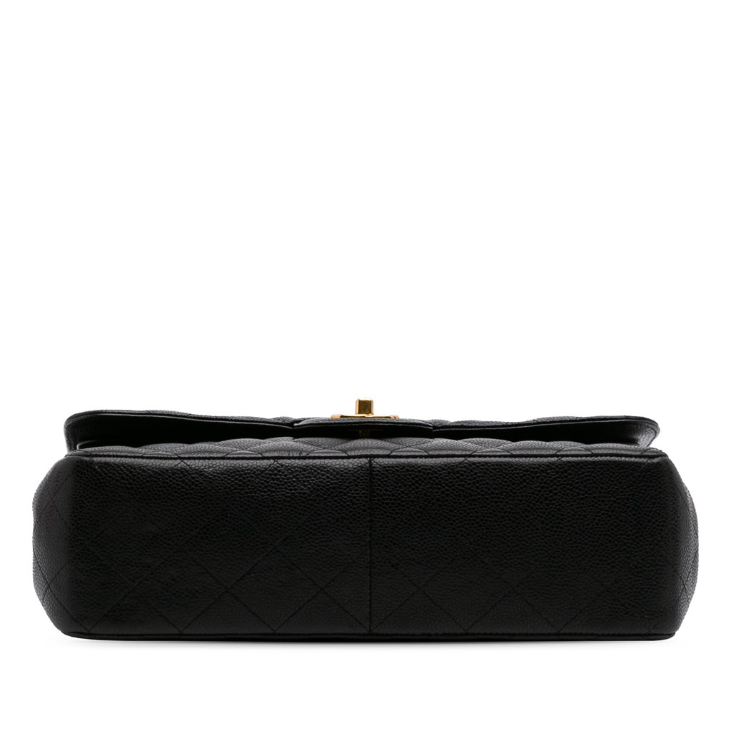 Chanel Jumbo Classic Caviar Double Flap - 3