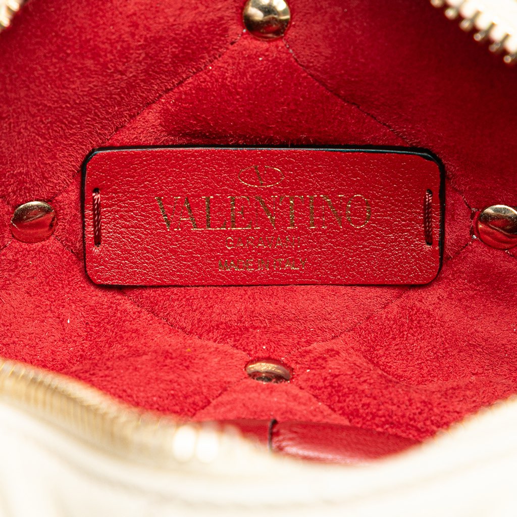 Valentino Leather Rockstud Crossbody - Side view