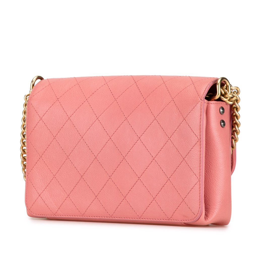 Chanel Quilted Calfskin Straight Lined Flap - 2