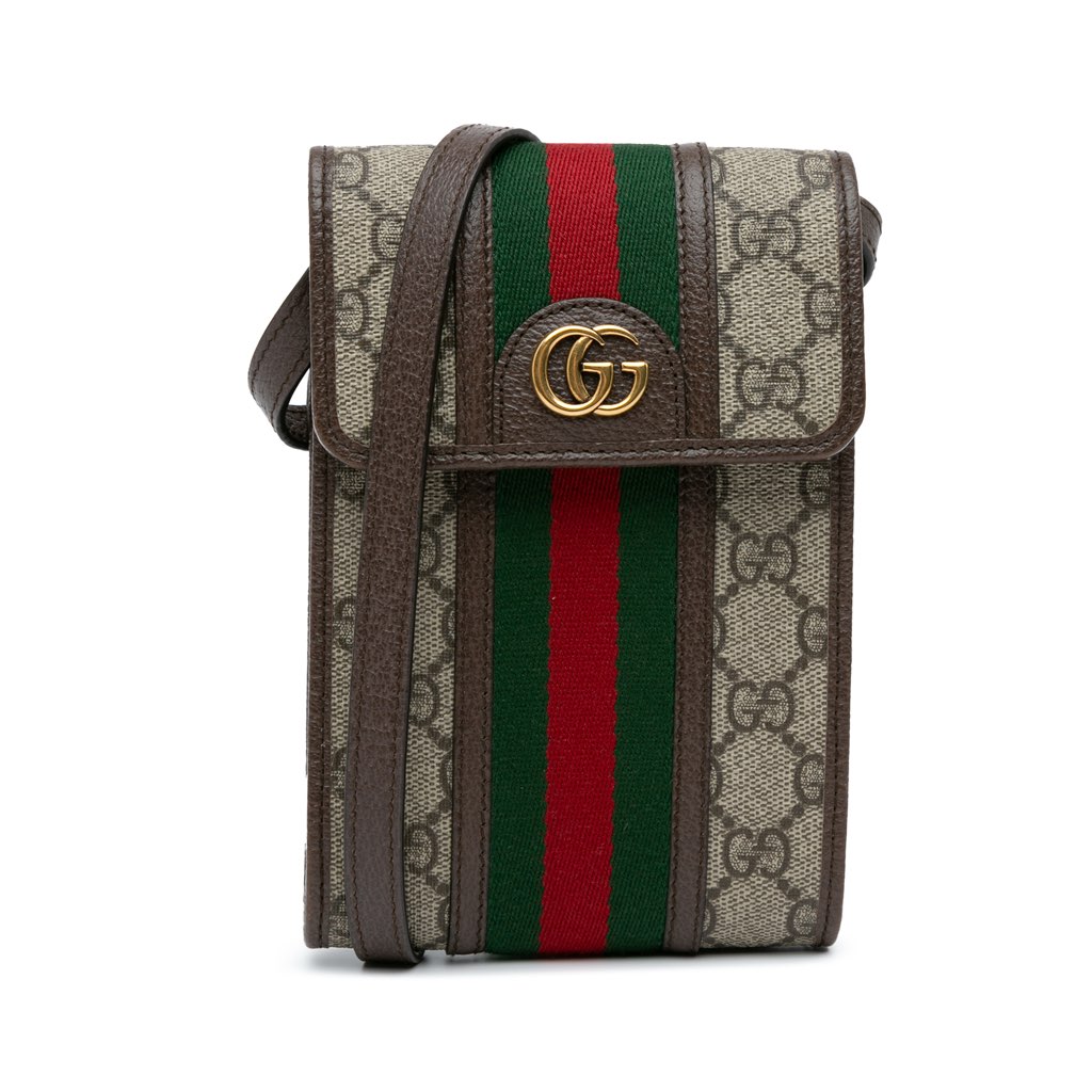 Gucci Mini GG Supreme Web Ophidia Crossbody