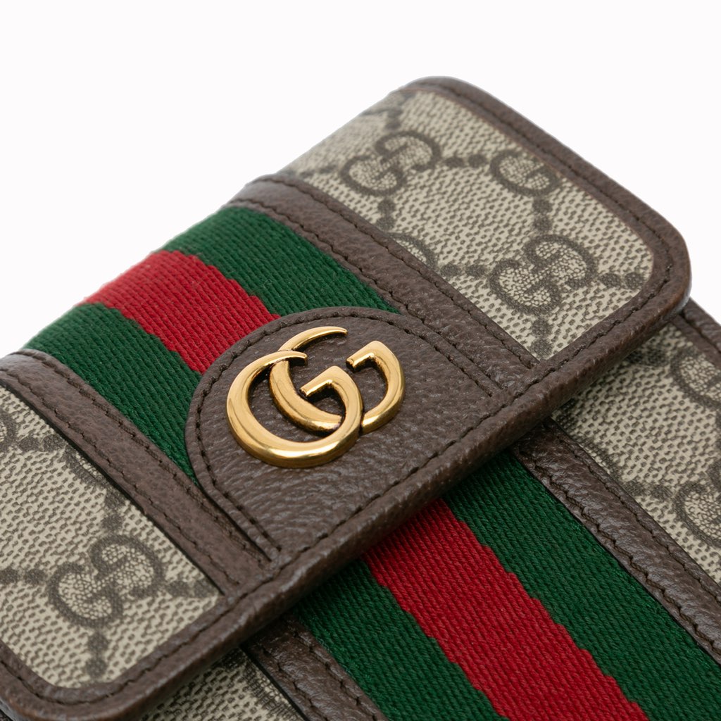 Gucci Mini GG Supreme Web Ophidia Crossbody - Image 10