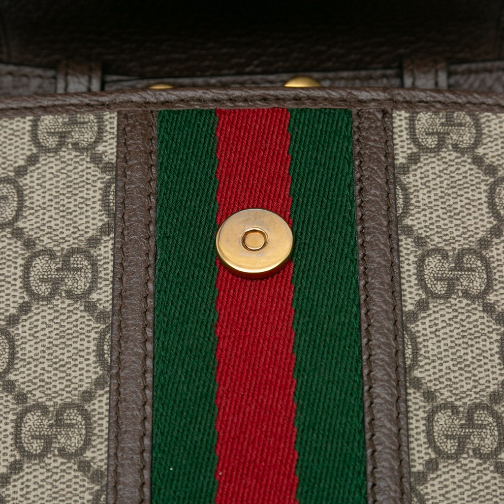 Gucci Mini GG Supreme Web Ophidia Crossbody - Image 11