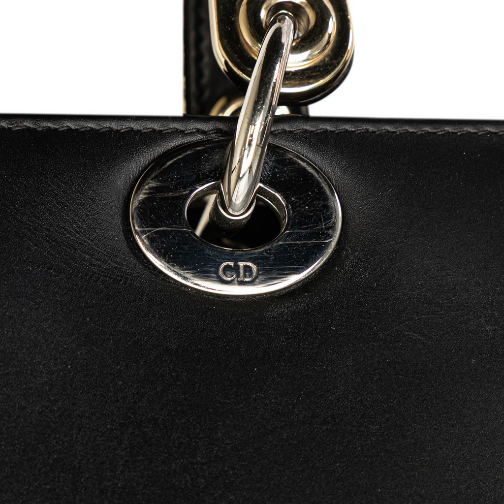 Dior Medium Calfskin Patch Embellished Lady Dior - Image 13