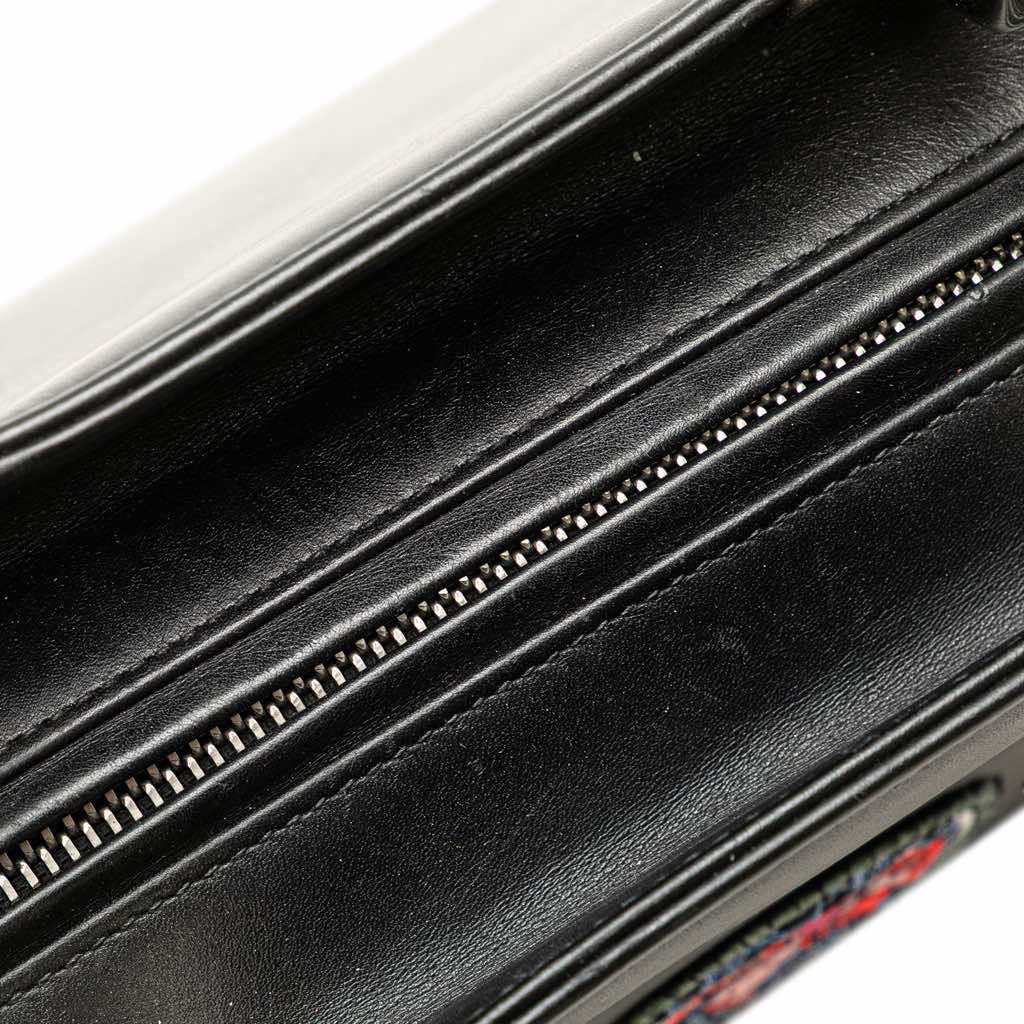 Dior Medium Calfskin Patch Embellished Lady Dior - Image 11