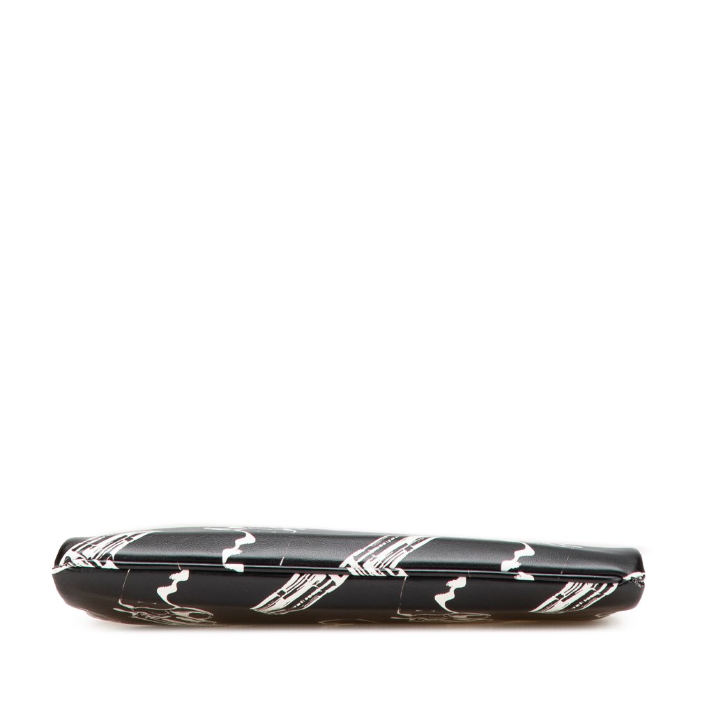 Saint Laurent Leather Gun Pop Print Clutch - 3