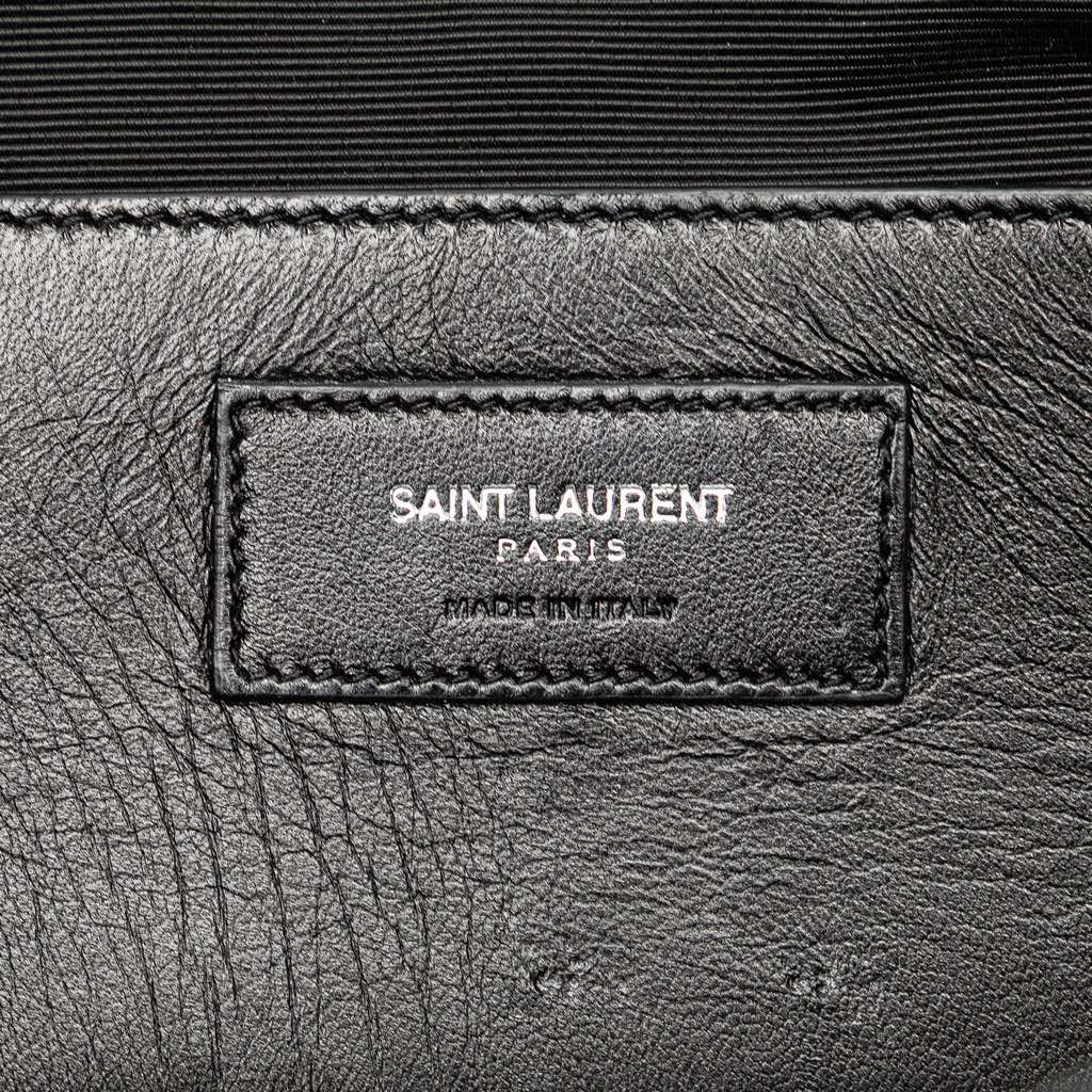 Saint Laurent Leather Gun Pop Print Clutch - 5