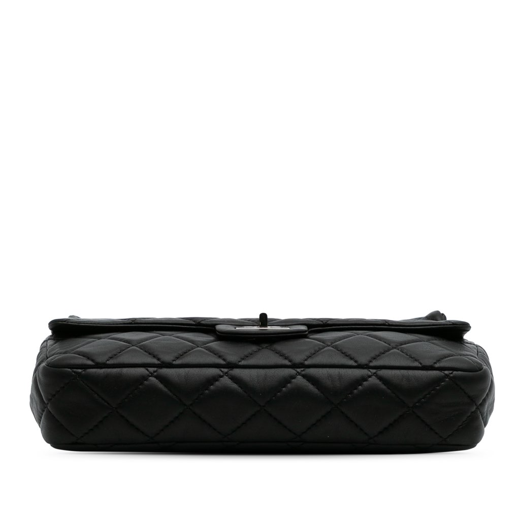 Chanel Reissue 2.55 Metallic Lambskin Roll Clutch - Image 6