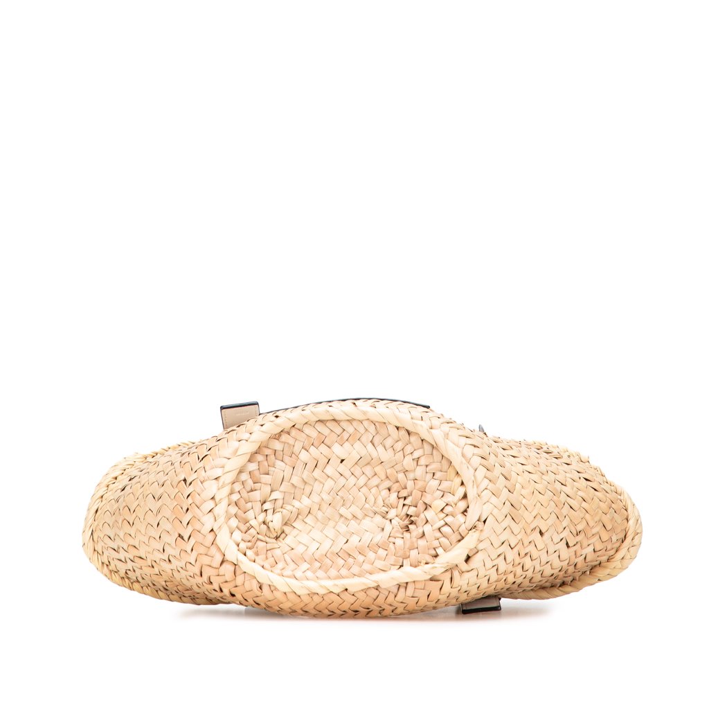 Loewe Small Raffia Basket Tote - 3