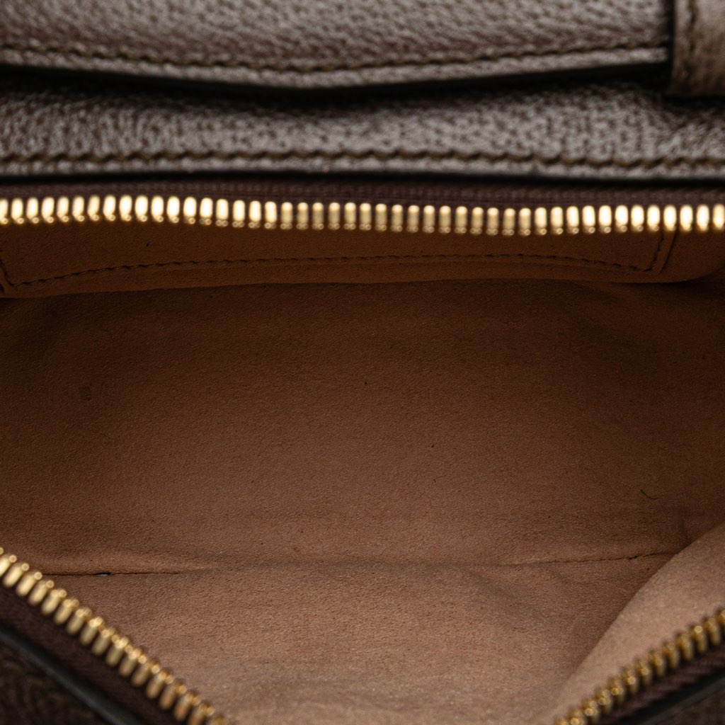Gucci Mini GG Supreme Web Ophidia Satchel - 4
