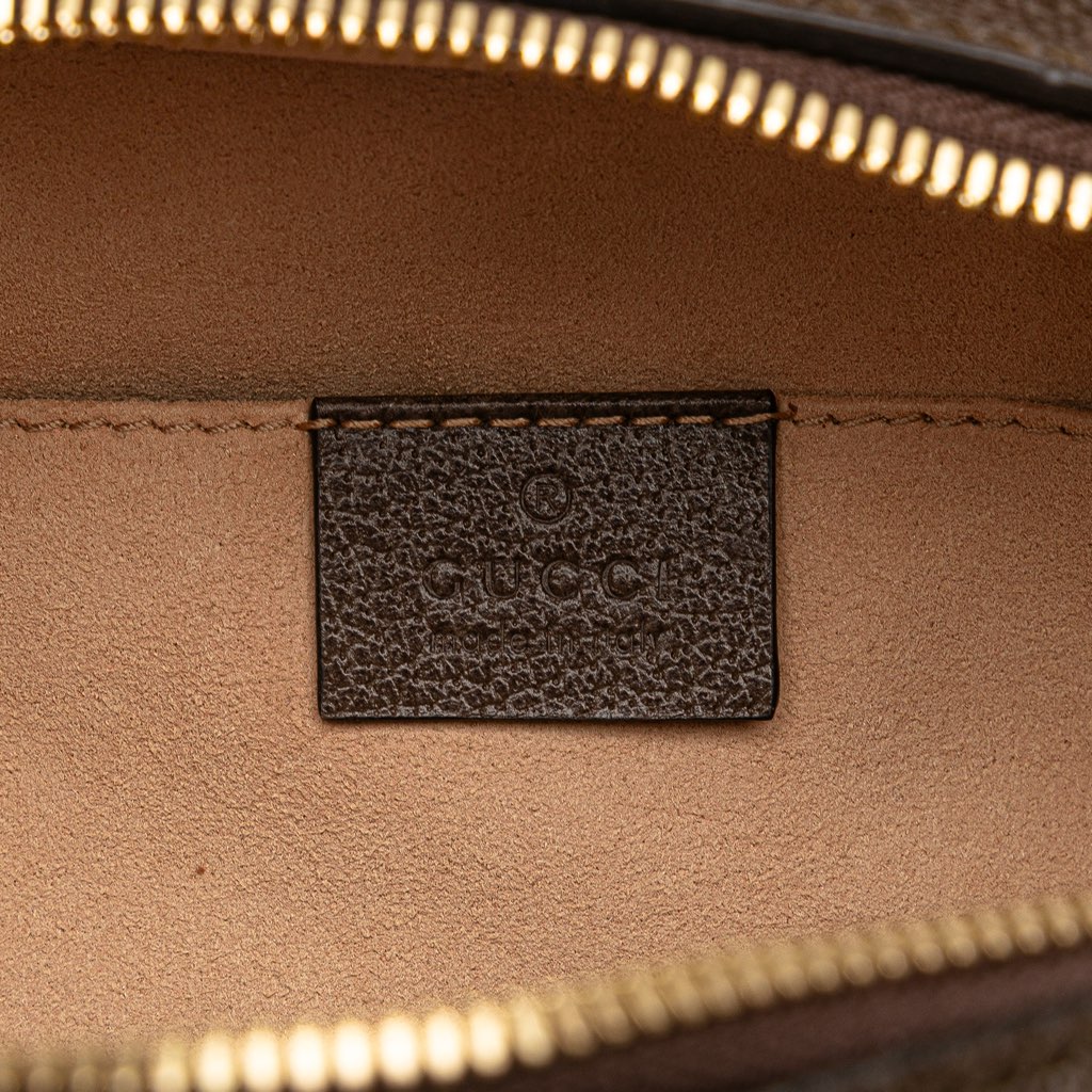 Gucci Mini GG Supreme Web Ophidia Satchel - 5