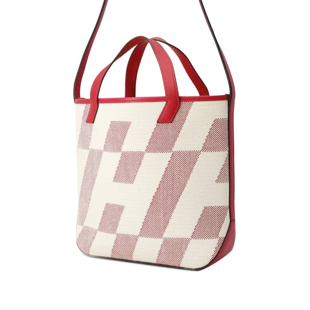 Hermès Toile and Swift Cabas H en Biais 27 - 2