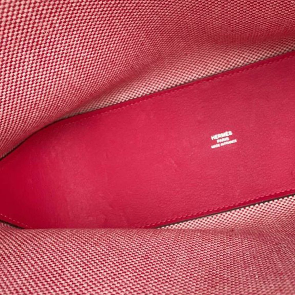 Hermès Toile and Swift Cabas H en Biais 27 - 5