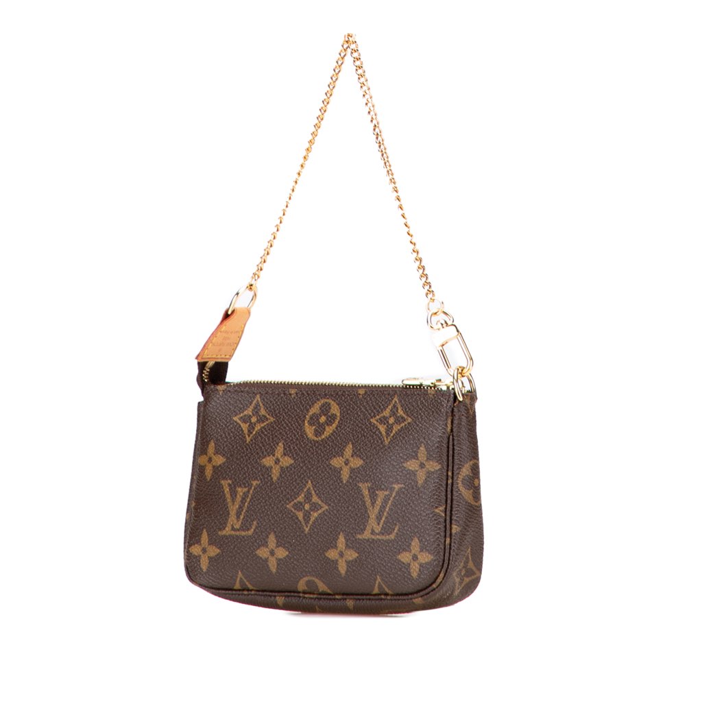Louis Vuitton Monogram Mini Pochette Accessoires - Back view