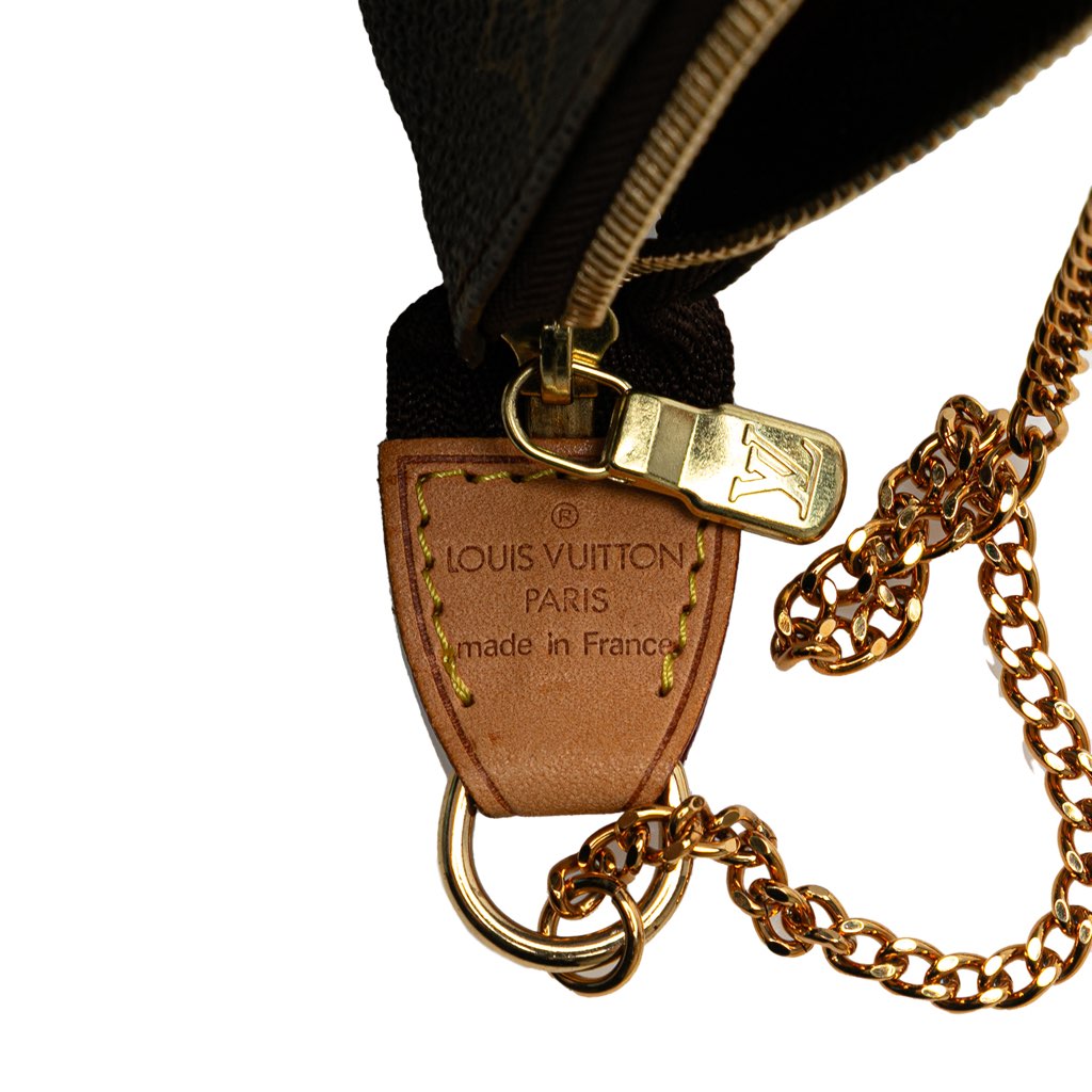 Louis Vuitton Monogram Mini Pochette Accessoires - Side view