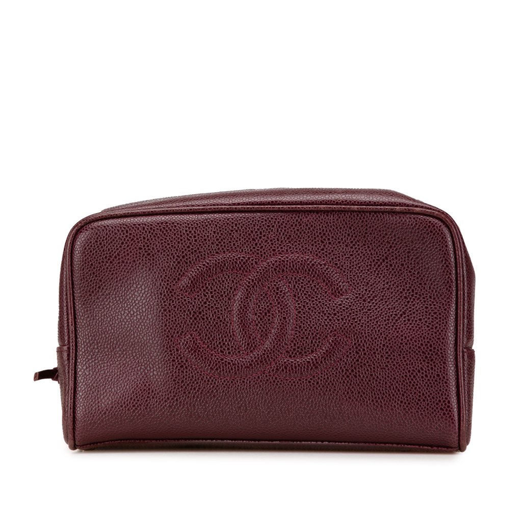 Chanel CC Caviar Pouch