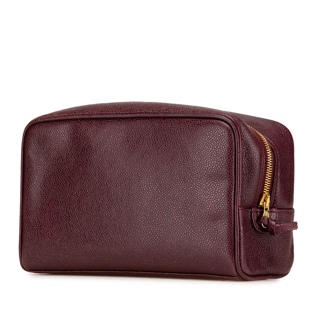 Chanel CC Caviar Pouch - 2