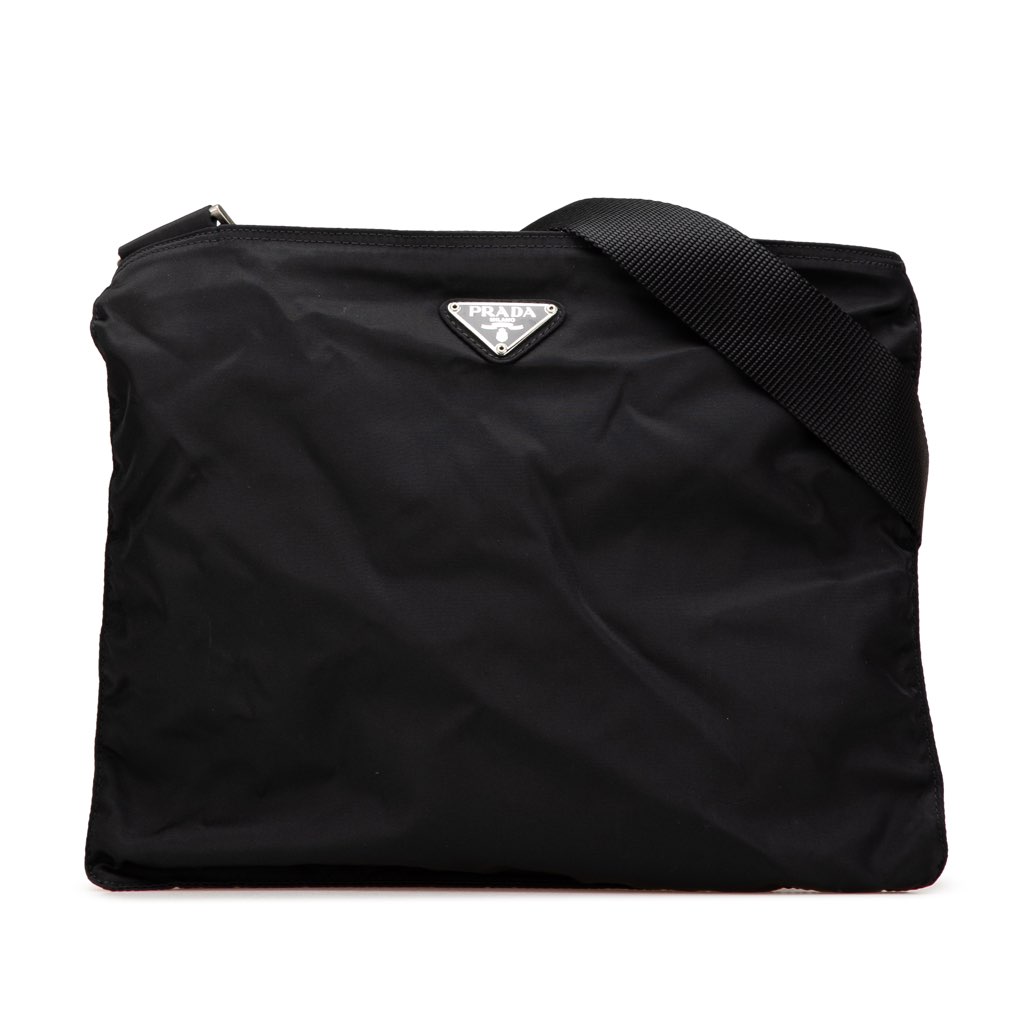 Prada Tessuto Zip Top Crossbody