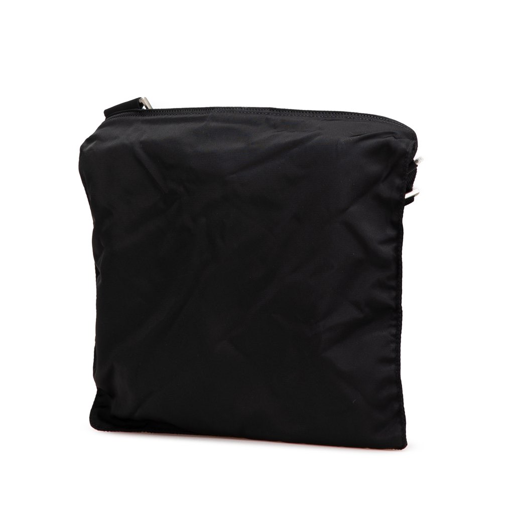 Prada Tessuto Zip Top Crossbody - Back view