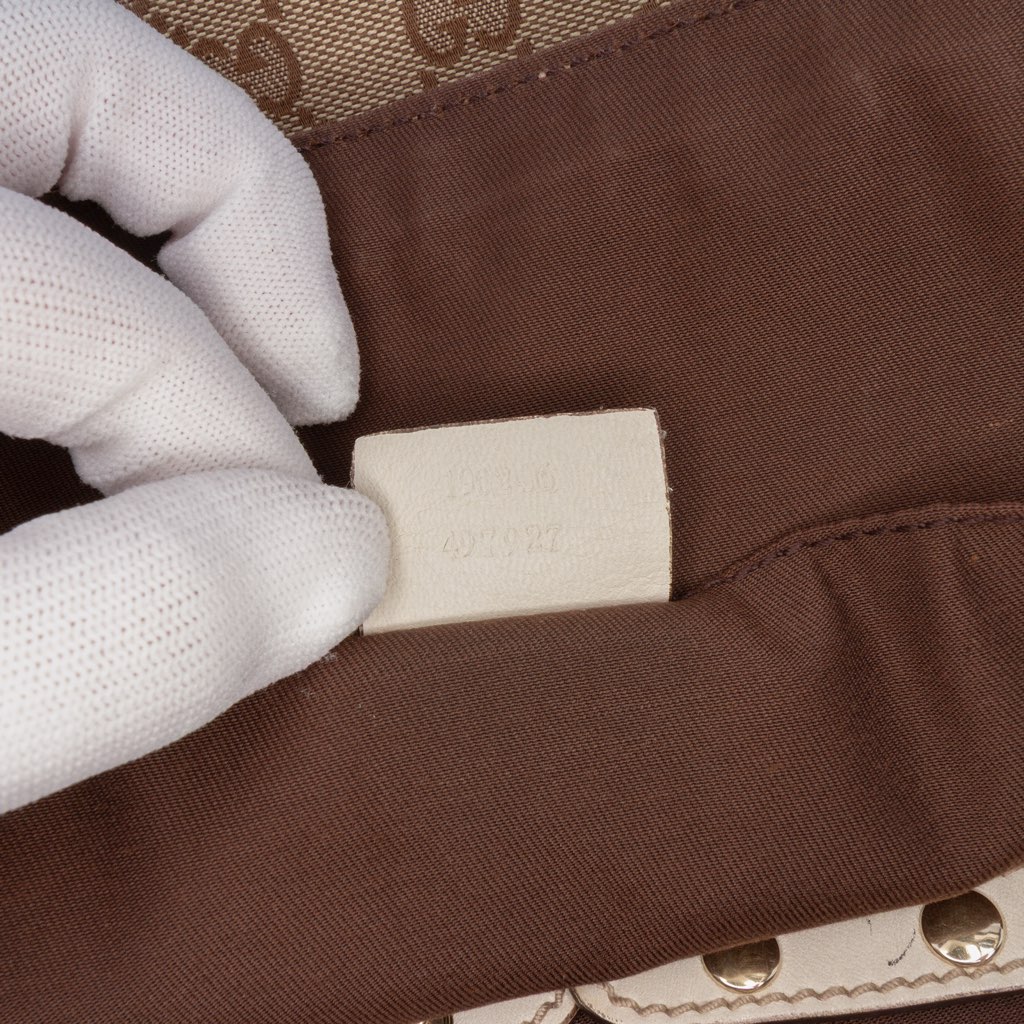 Gucci GG Canvas Trophy Tote - Detail 1