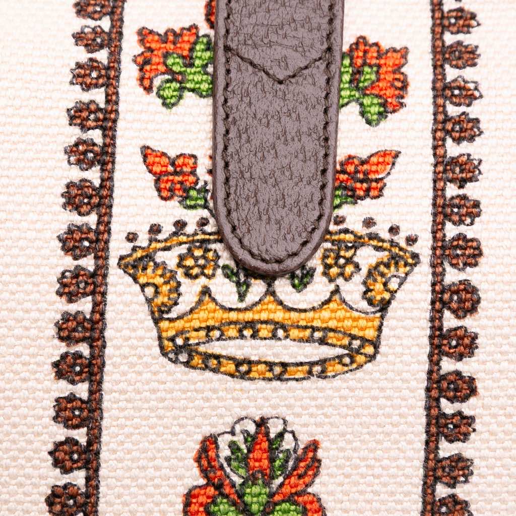 Gucci Small Canvas 100 Centennial Music Jackie 1961 Crossbody - Image 12