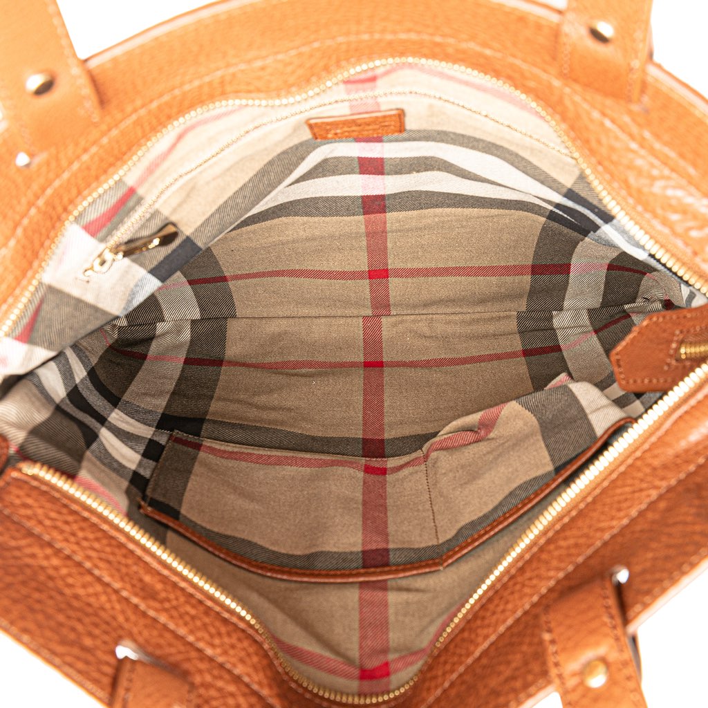 Burberry Canvas Stowell Roll Up Tote - 4