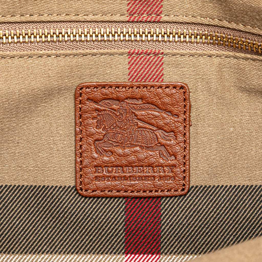 Burberry Canvas Stowell Roll Up Tote - 5