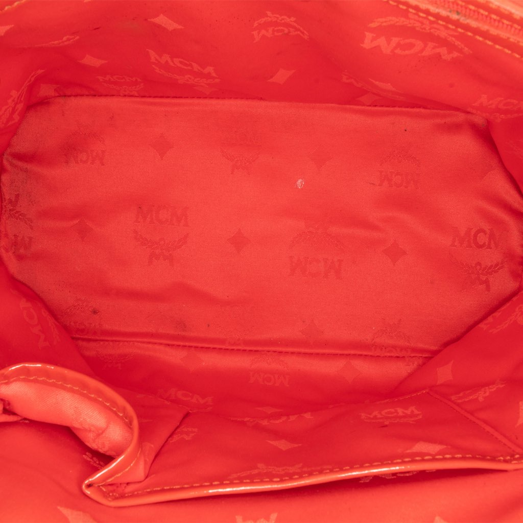 Mcm Visetos Patent Handbag - 4