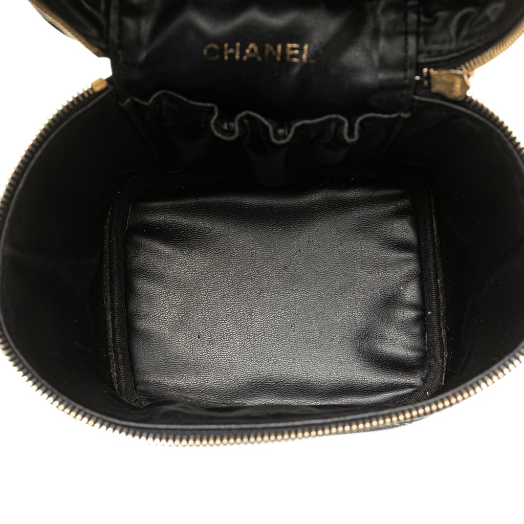 Chanel CC Caviar Vanity Bag - 4