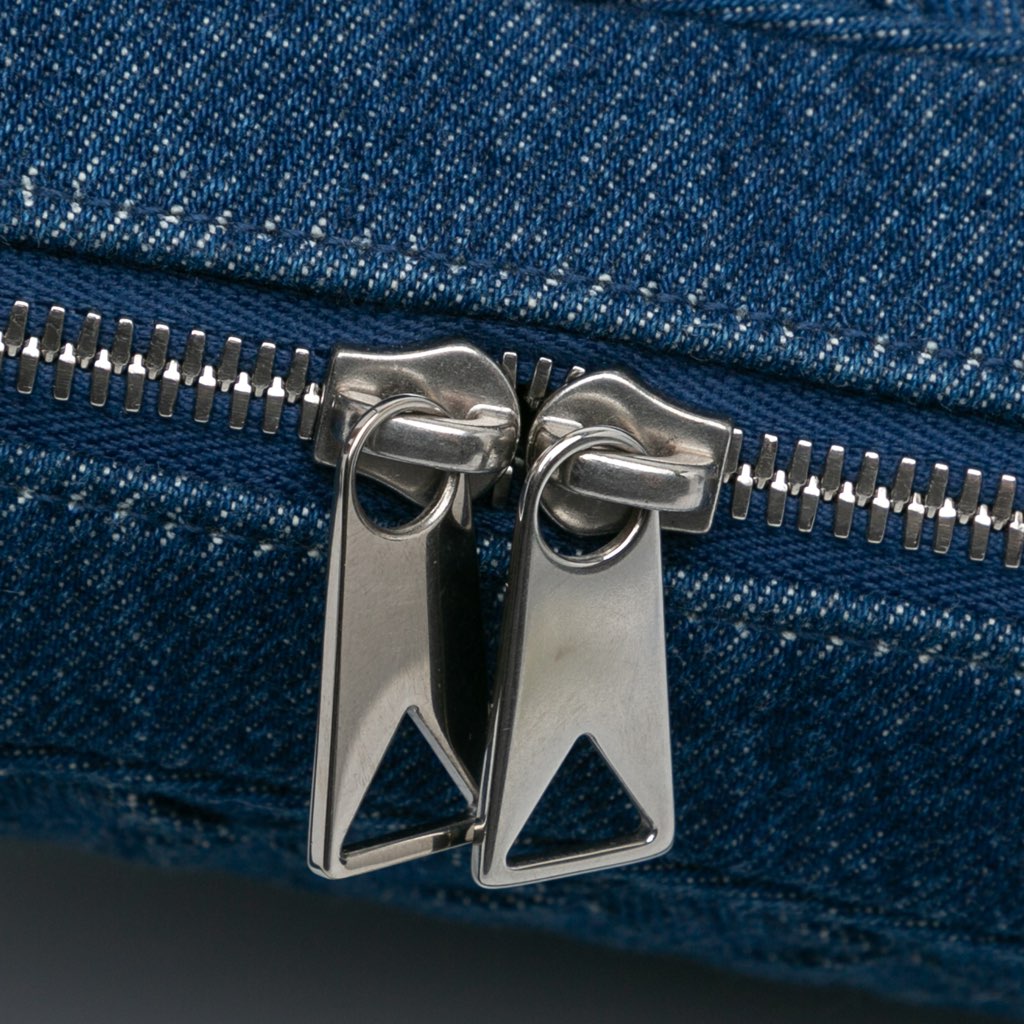 Bottega Veneta Small Denim Intreccio Camera Bag - Image 10