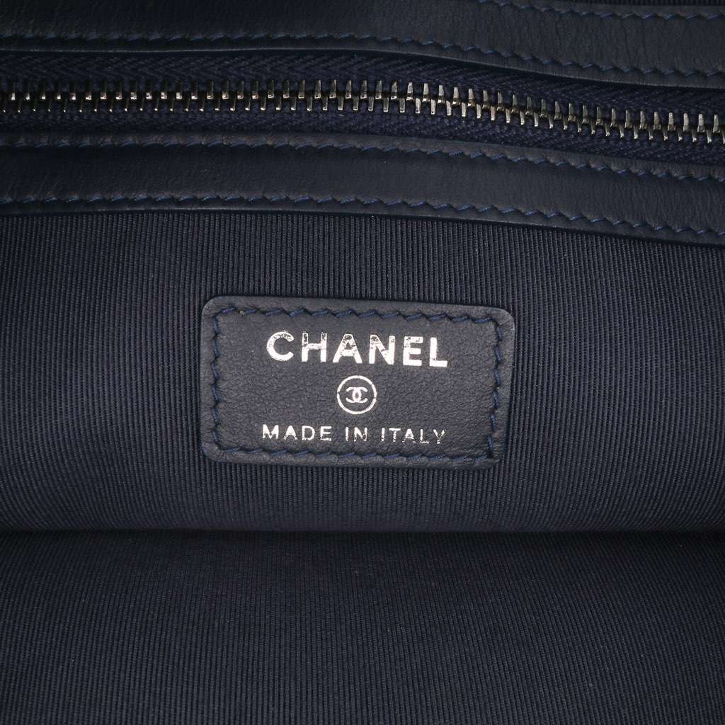 Chanel Large Denim Gabrielle O Case Clutch - 5