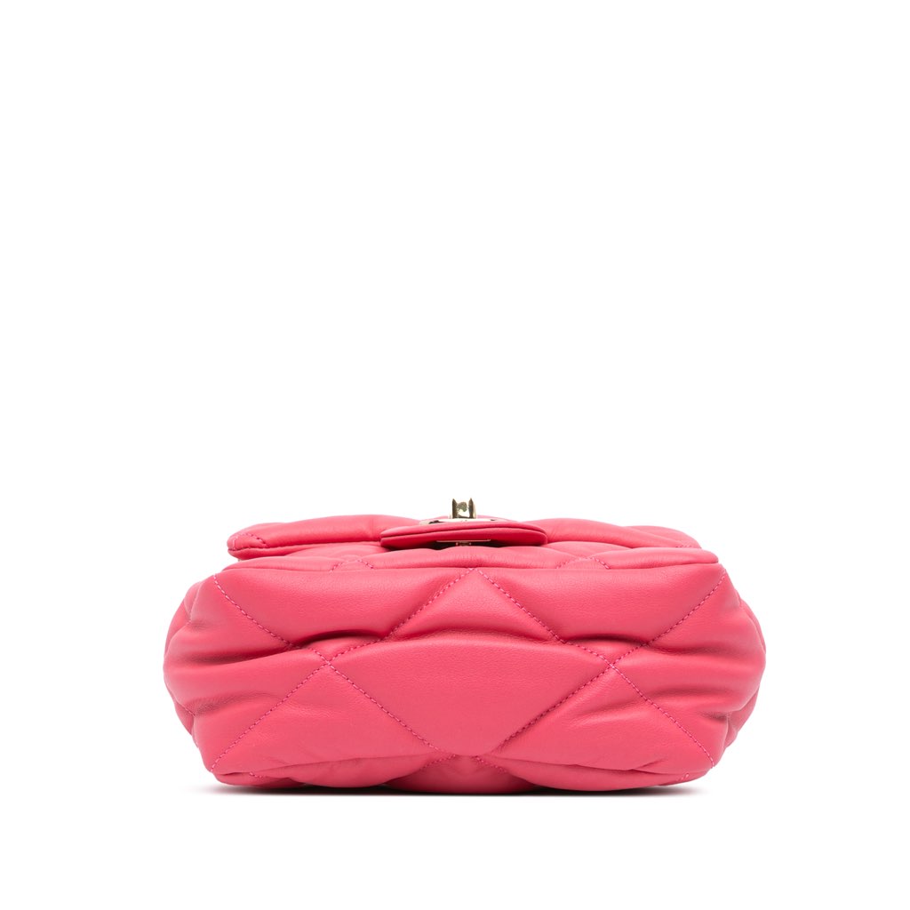 Chanel Mini Quilted Calfskin Bubbly Flap - 3