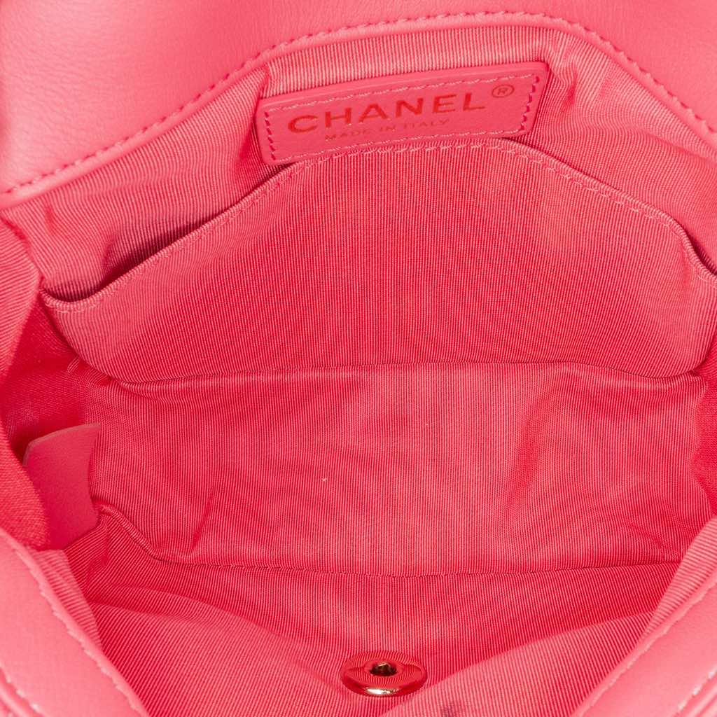 Chanel Mini Quilted Calfskin Bubbly Flap - 4