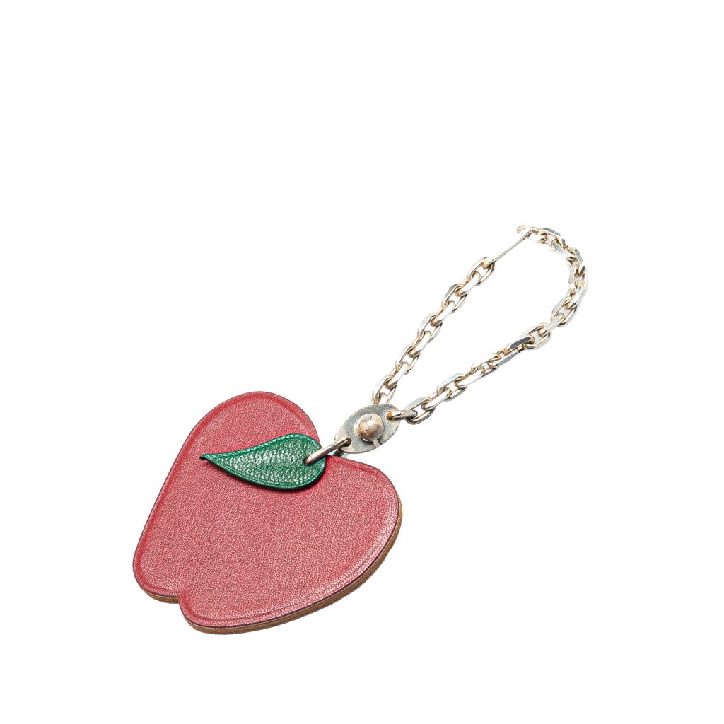 Hermès Leather Apple Bag Charm