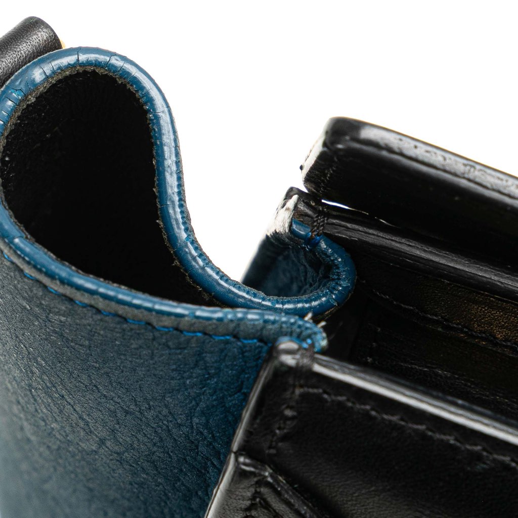 Celine Nano Tricolor Nubuck and Calfskin Luggage Tote - Image 16