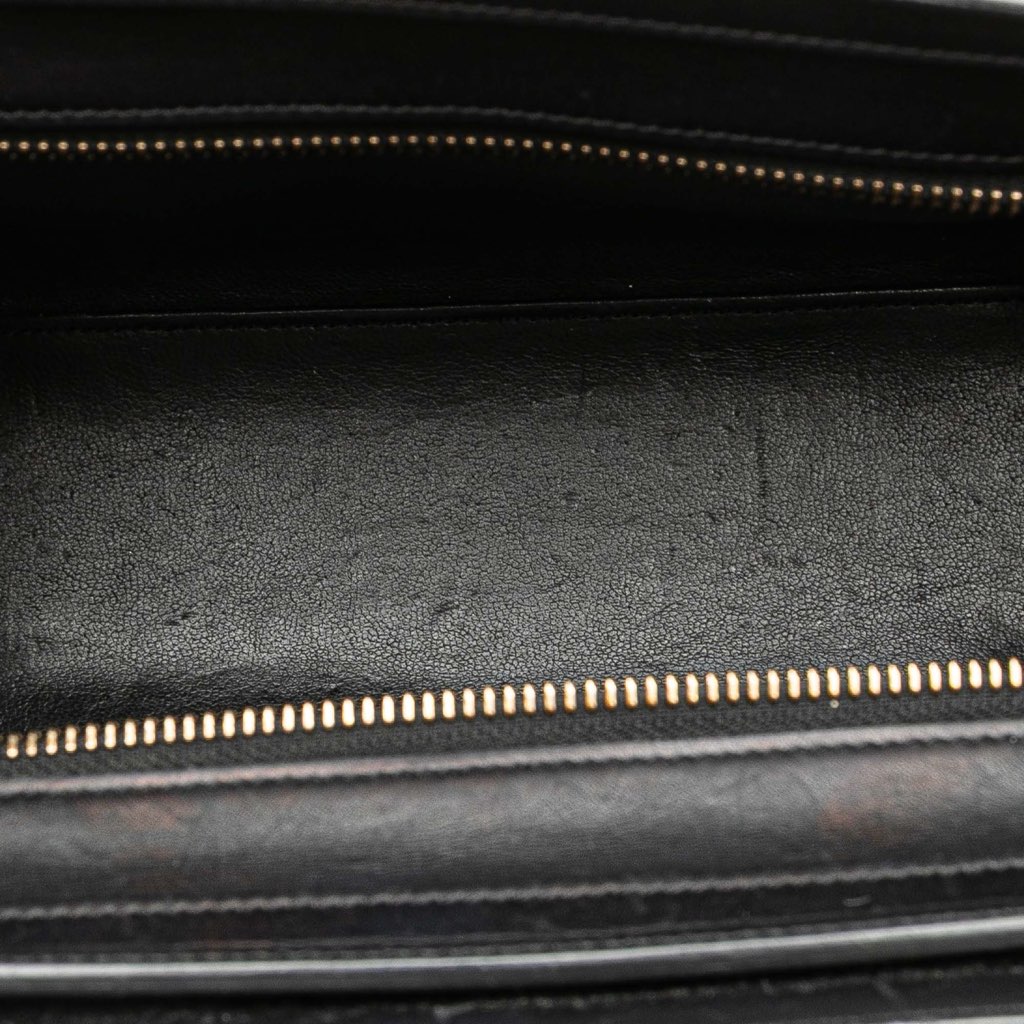 Celine Nano Tricolor Nubuck and Calfskin Luggage Tote - Side view