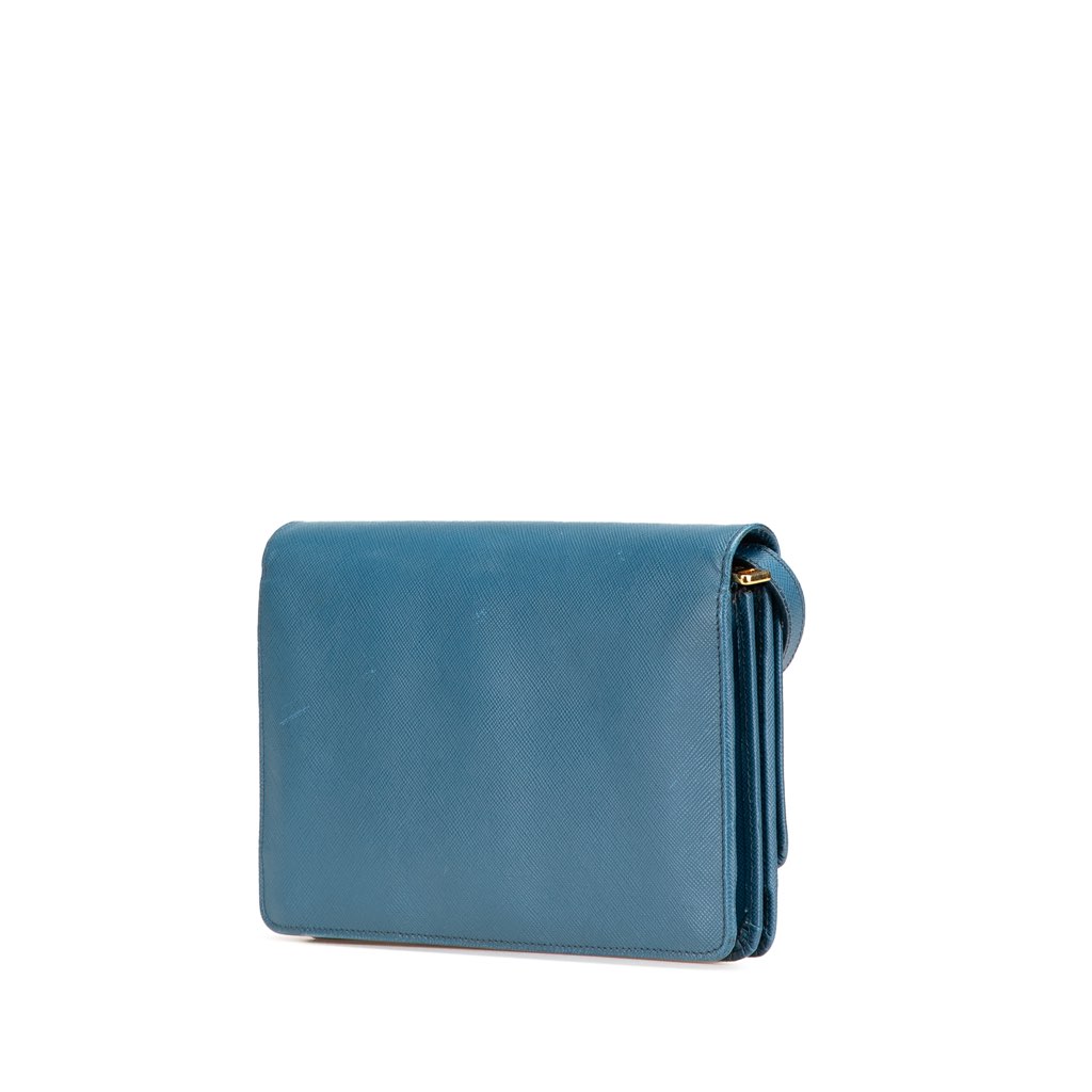 Prada Saffiano Wallet on Strap - 2