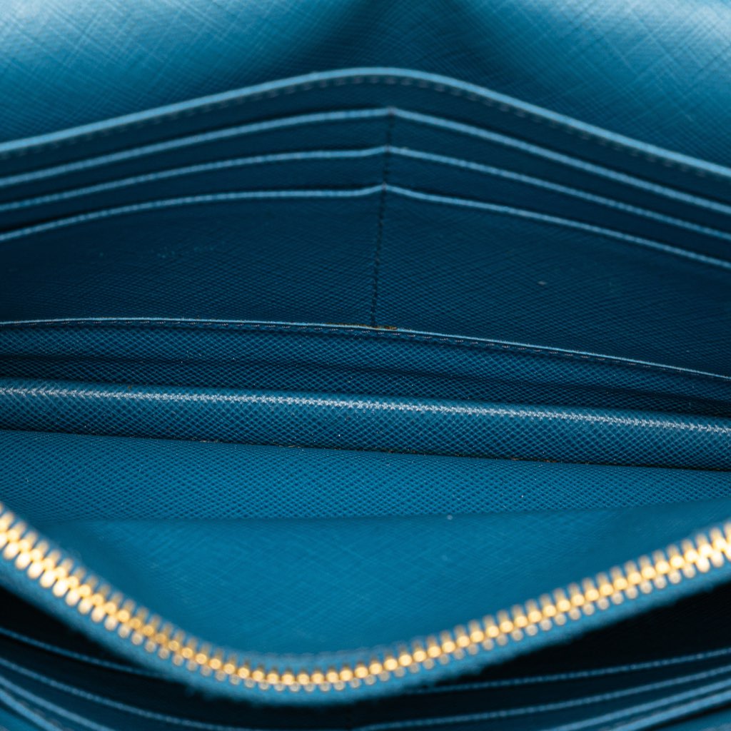 Prada Saffiano Wallet on Strap - 4